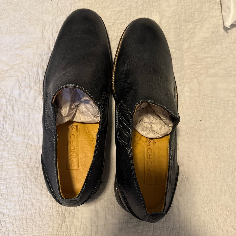 Brand New Sandro Black Men's Shoes